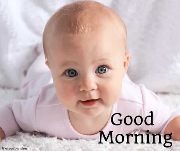 70 Cute Baby Good Morning Images