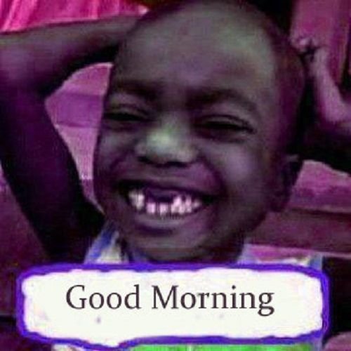 Funny good morning comedy image