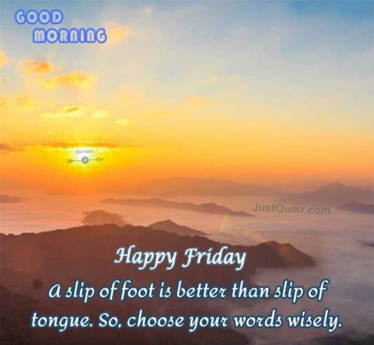 Good Morning Friday Pic
