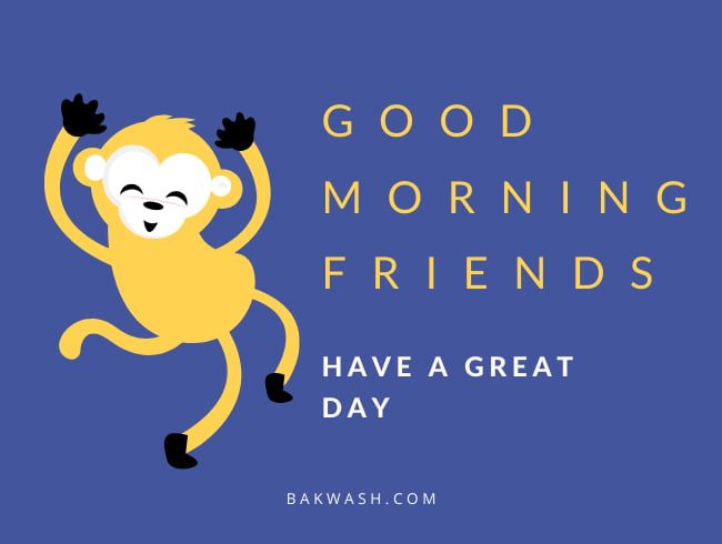 Good Morning wish for Friends Image