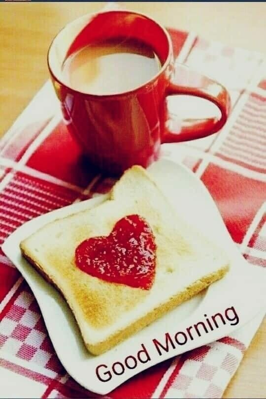 Good Morning With Coffee & Bread