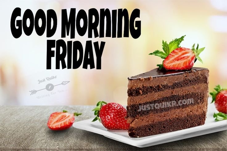 Yummy Good Morning Friday Image