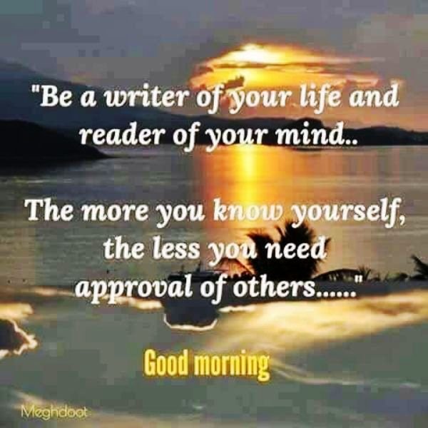 Be A Writer Of Your Life