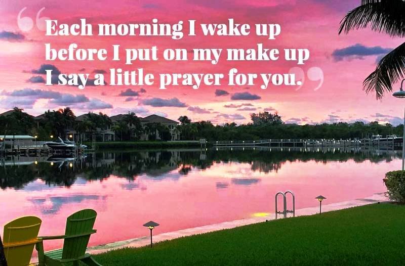 Each Morning I Wake Up Before