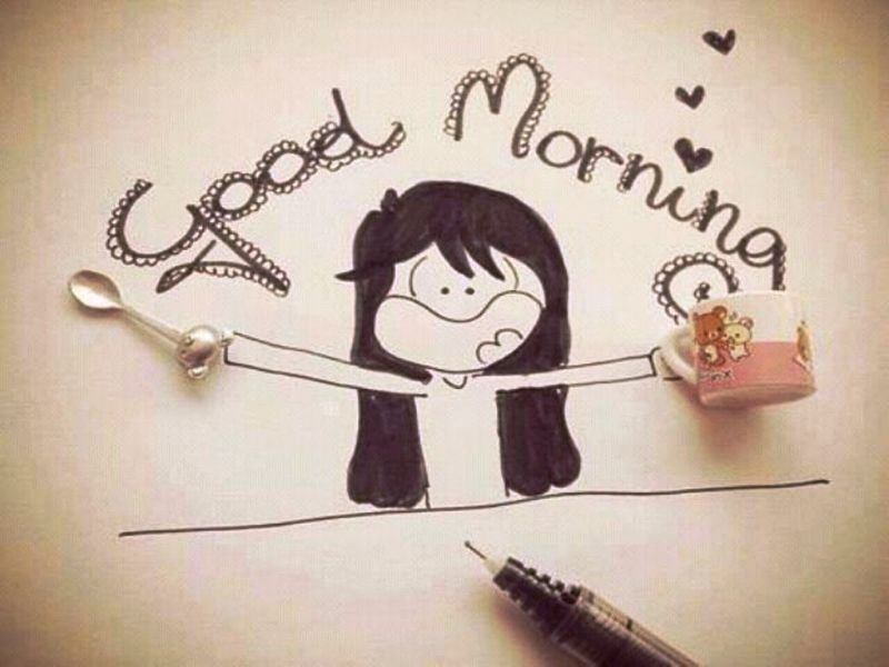 Good Morning Everyone With Cute Image
