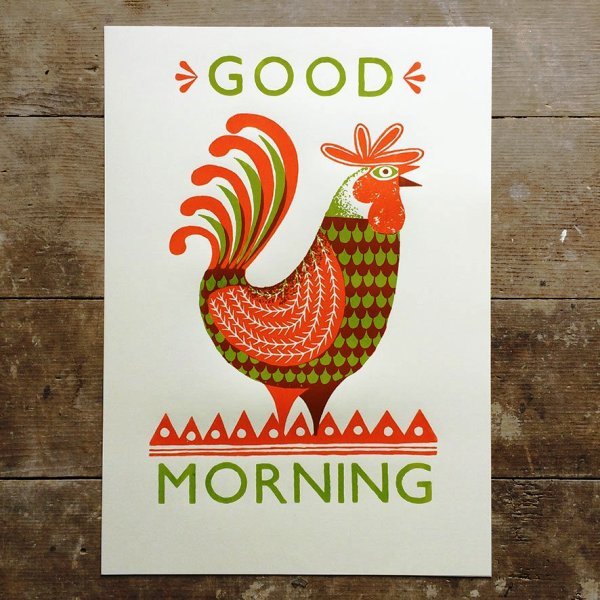 Good Morning Rooster Pic