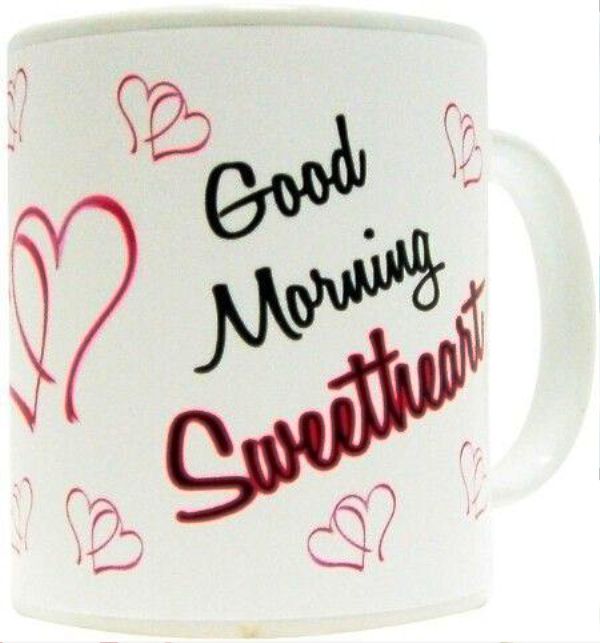 Good Morning Sweetheart Mug