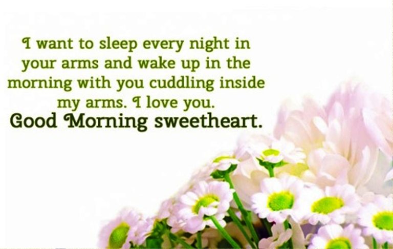 42 Stunning Good Morning Wishes For Sweetheart