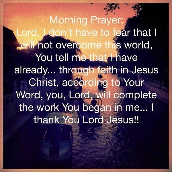 Lord I Dont Have To Fear That I Will