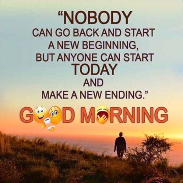 Nobody Can Go Back And Start