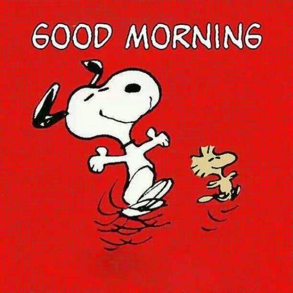 18 Amazing Good Morning With Snoopy Pictures