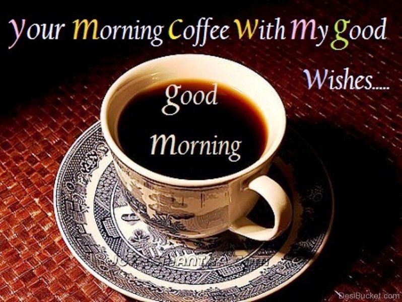 41 Beautiful Good Morning Wishes With Coffee