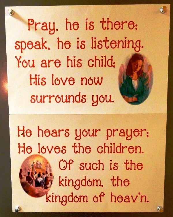 Pray He Is There Speak