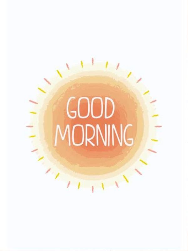 Simple Pic Of Good Morning