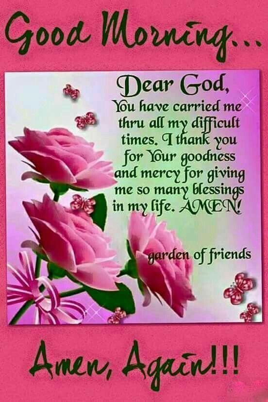 Amen Good Morning