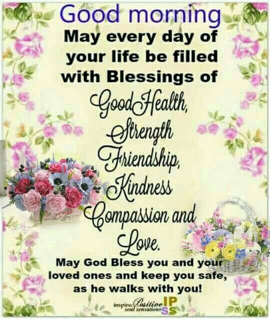 Good Morning Inspirations Blessings