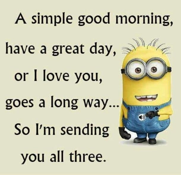 A Simple Good Morning