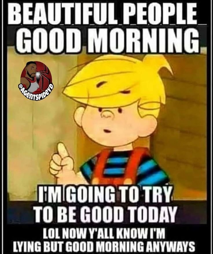 Beautiful People Good Morning