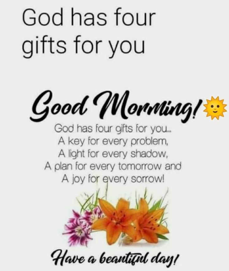 God Has Four Gifts