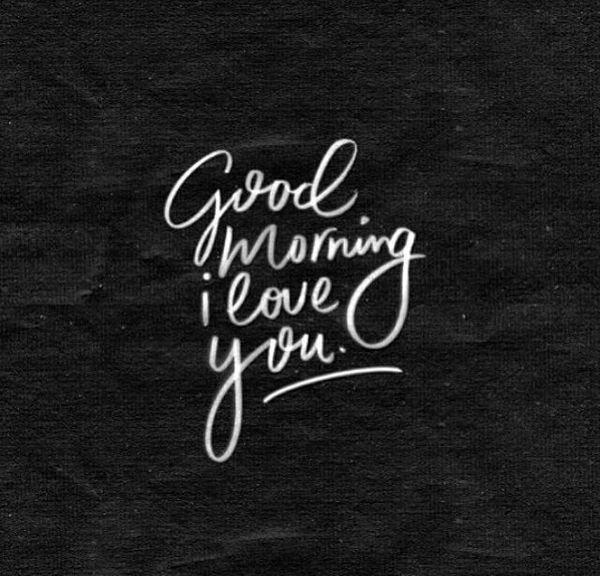 Good Morning I Love You