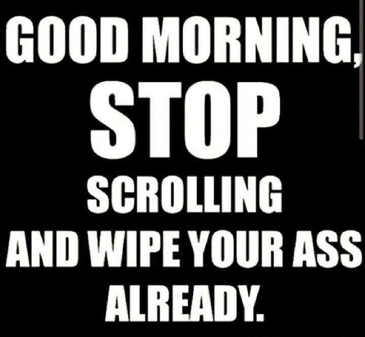 Good Morning Stop Scrolling
