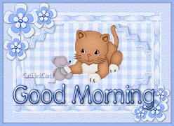 Good Morning With Lovely Kitty