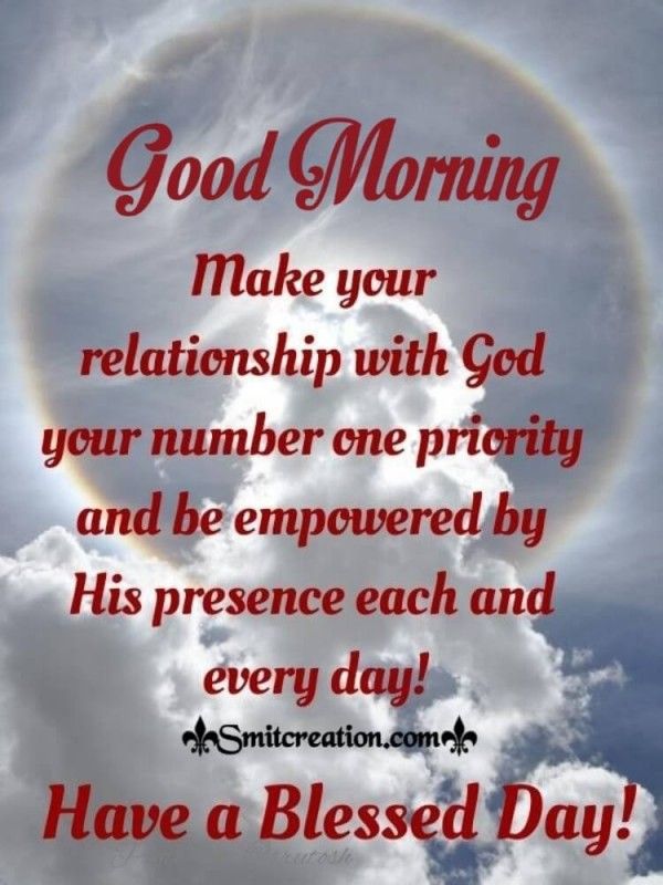 Good Morning Make Your Relationship