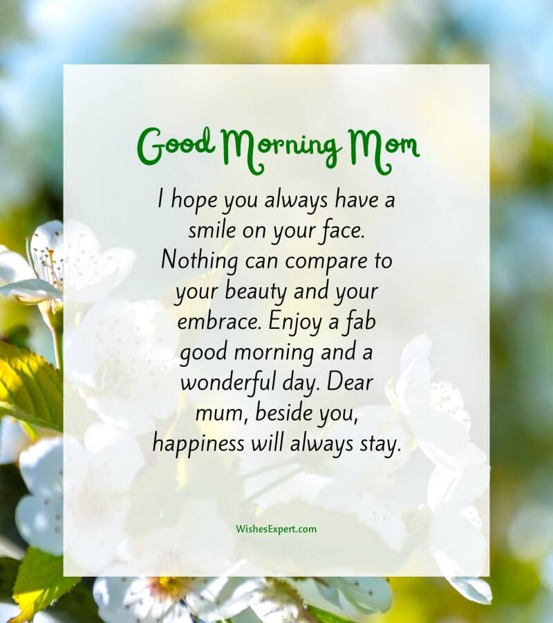Best Good Morning Messages For Mom