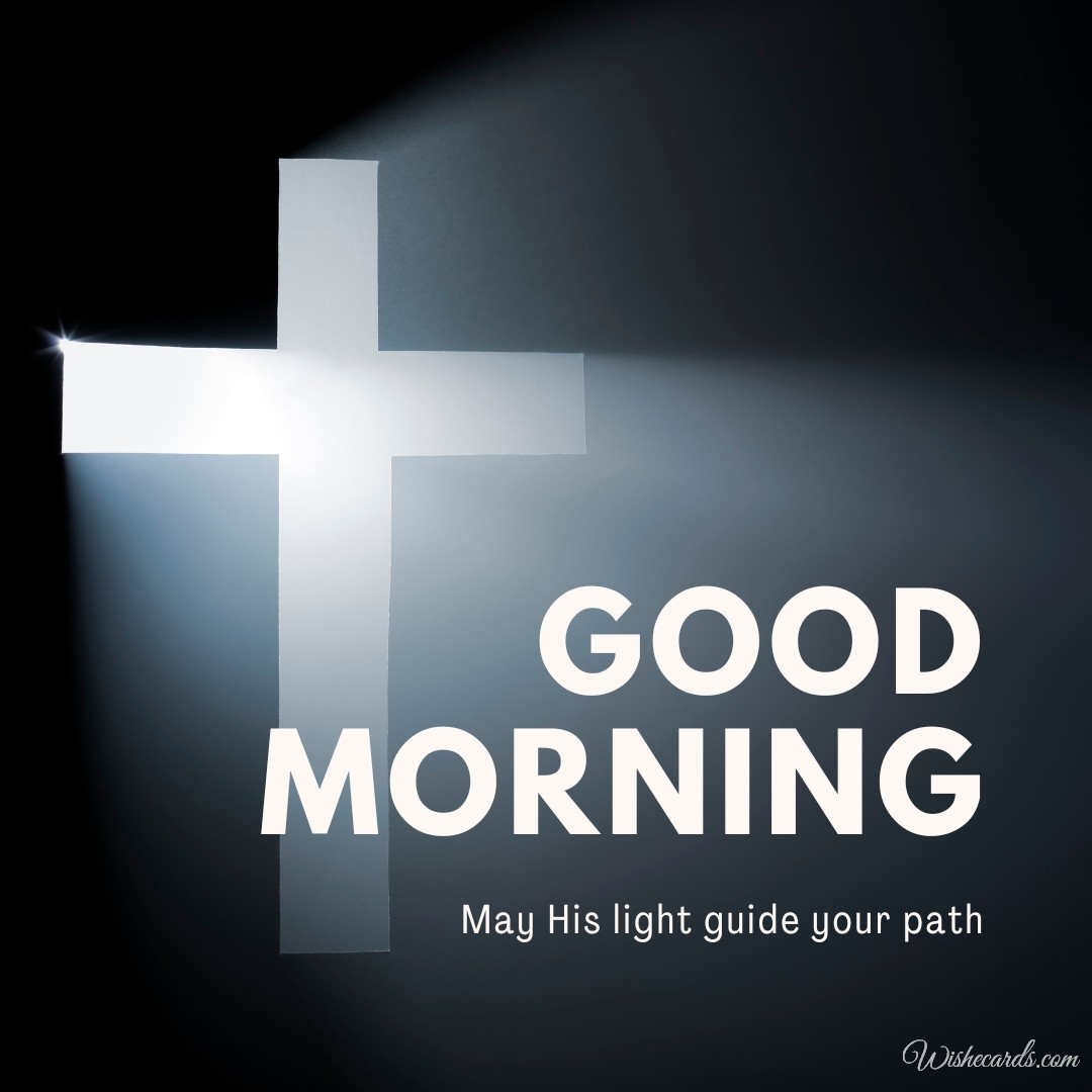 Christian Devotional Good Morning Image