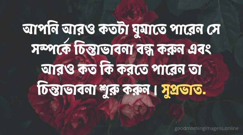 Good Morning Images With Bengali Quote