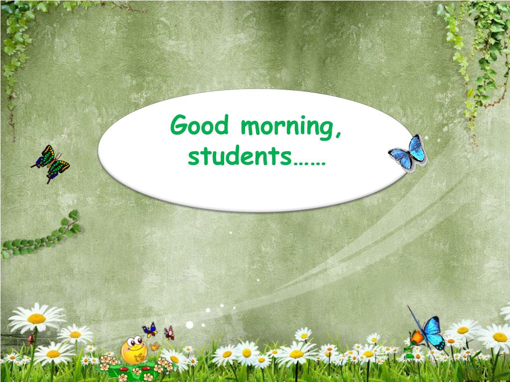 Wonderful Good Morning Students Pic